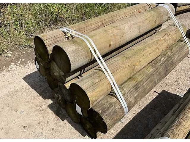 Houten palen (4x) - afbeelding 3 van  3