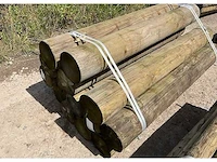 Houten palen (4x) - afbeelding 3 van  3