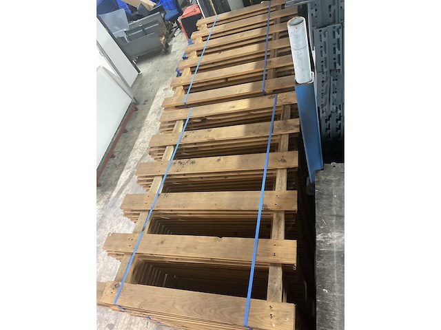 Houten palletstelling vlonders ( 100x) - afbeelding 3 van  3