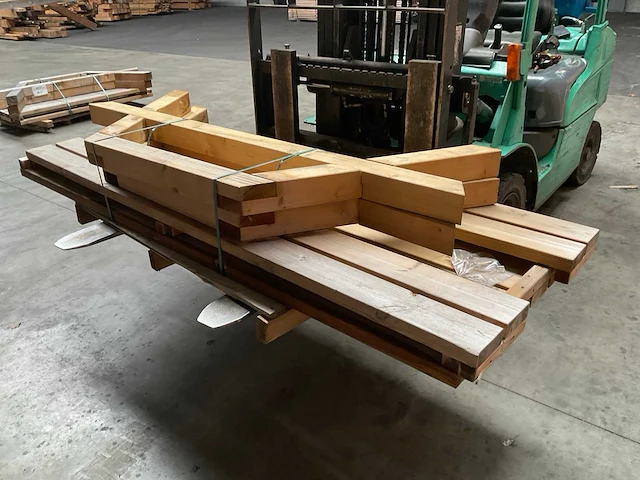 Houten picknick tafel 220 cm - afbeelding 2 van  5