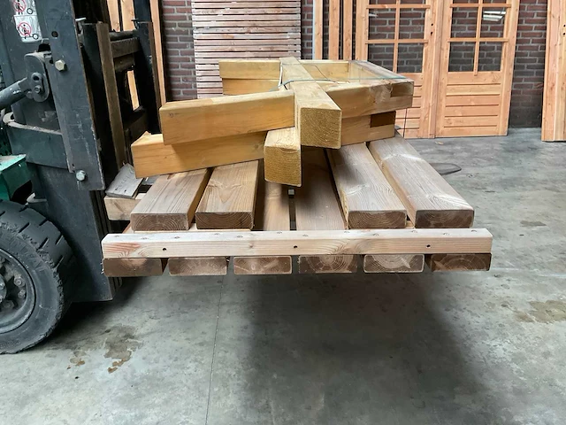 Houten picknick tafel 220 cm - afbeelding 4 van  5