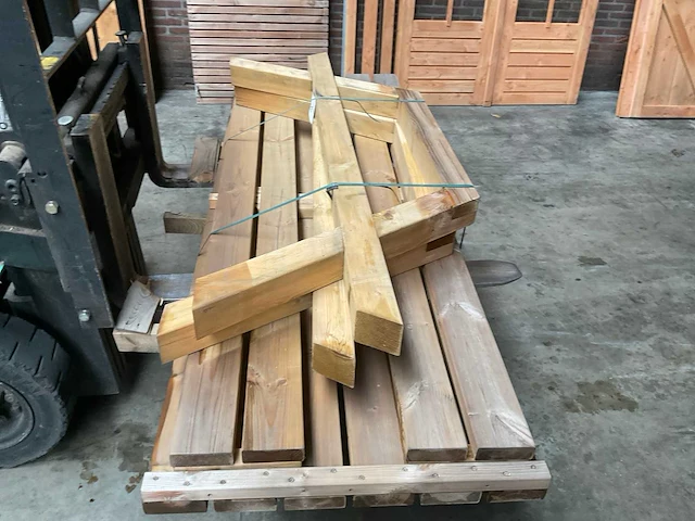 Houten picknick tafel 220 cm - afbeelding 5 van  5