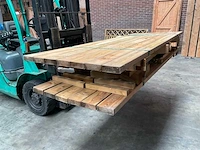 Houten picknicktafel 160 cm - afbeelding 4 van  6