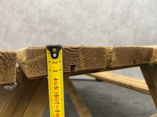 Houten picknicktafel - afbeelding 4 van  12