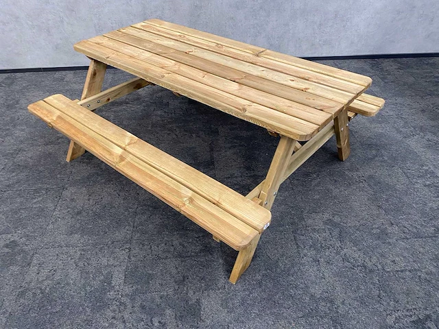 Houten picknicktafel - afbeelding 5 van  12