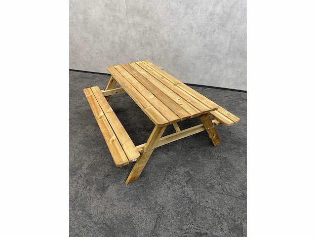 Houten picknicktafel - afbeelding 9 van  12