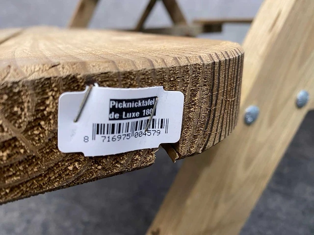 Houten picknicktafel - afbeelding 10 van  12