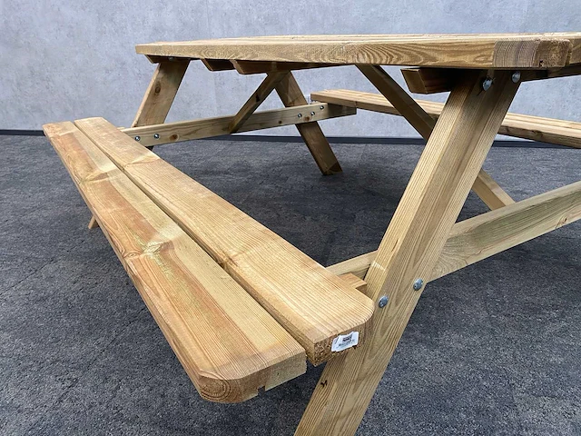 Houten picknicktafel - afbeelding 11 van  12