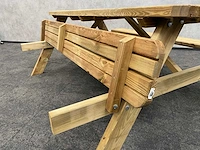 Houten picknicktafel - afbeelding 12 van  12