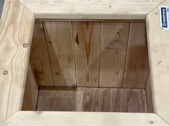 Houten plantenbak (2x) - afbeelding 5 van  6