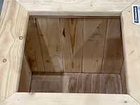 Houten plantenbak (2x) - afbeelding 5 van  6