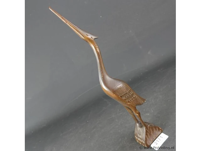 Houten reiger - afbeelding 2 van  5