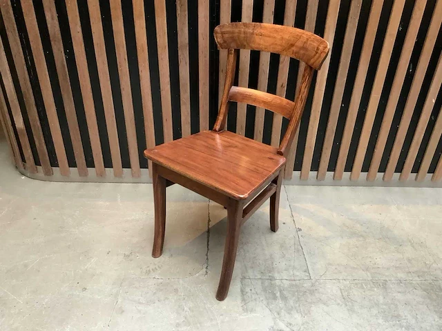 Houten restaurantstoel (10x) - afbeelding 1 van  6
