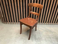 Houten restaurantstoel (10x) - afbeelding 1 van  6