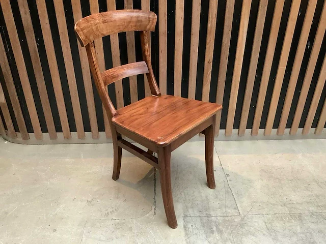 Houten restaurantstoel (10x) - afbeelding 3 van  6