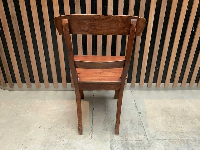 Houten restaurantstoel (10x) - afbeelding 5 van  6