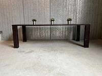 Houten restauranttafel (240 cm) - afbeelding 3 van  5