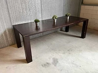 Houten restauranttafel (240 cm) - afbeelding 4 van  5