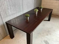 Houten restauranttafel (240 cm) - afbeelding 5 van  5
