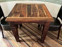 Houten restauranttafel (5x) - afbeelding 2 van  4