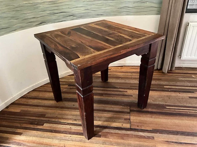 Houten restauranttafel (5x) - afbeelding 4 van  4
