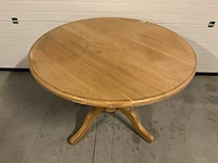 Houten ronde tafel (ø 117 cm) - afbeelding 3 van  4