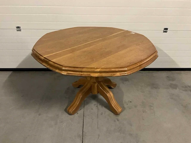 Houten ronde tafel (ø 120 cm) - afbeelding 1 van  3