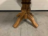 Houten ronde tafel (ø 120 cm) - afbeelding 2 van  3