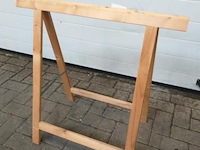 Houten schragen - 35 x - afbeelding 1 van  2