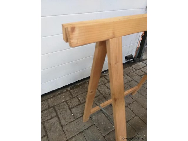 Houten schragen - 35 x - afbeelding 2 van  2