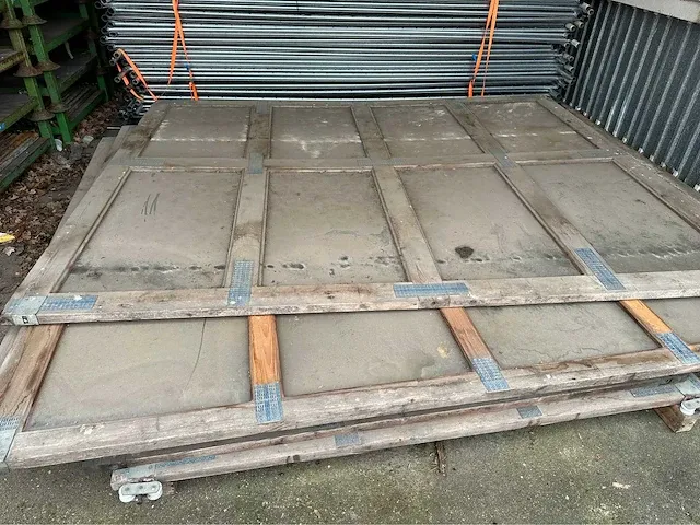 Houten schuifdeuren - diverse maten (6x) - afbeelding 1 van  5