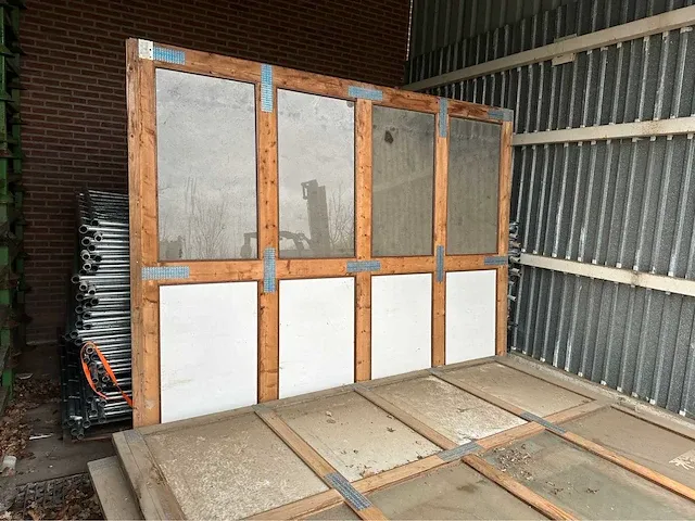 Houten schuifdeuren - diverse maten (6x) - afbeelding 2 van  5