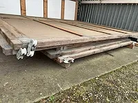 Houten schuifdeuren - diverse maten (6x) - afbeelding 3 van  5