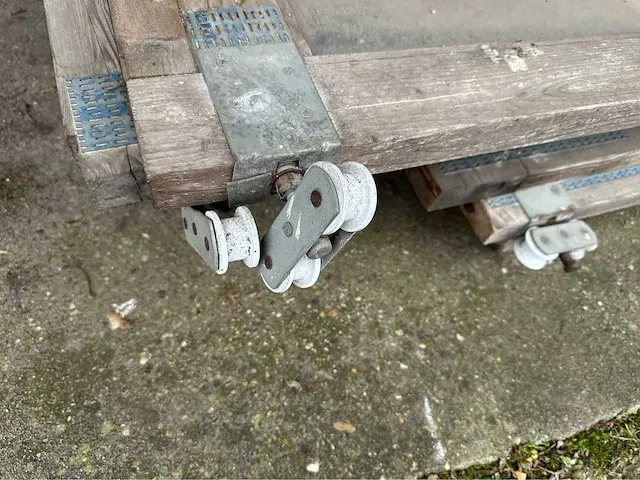 Houten schuifdeuren - diverse maten (6x) - afbeelding 4 van  5