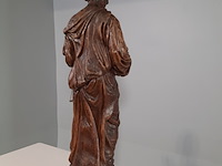 Houten sculptuur, vrouwe justitie - afbeelding 2 van  10