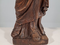 Houten sculptuur, vrouwe justitie - afbeelding 3 van  10