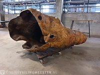 Houten sculptuur