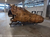 Houten sculptuur - afbeelding 2 van  9