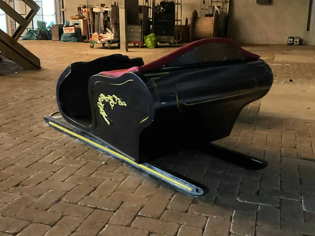 Houten slee - afbeelding 4 van  4