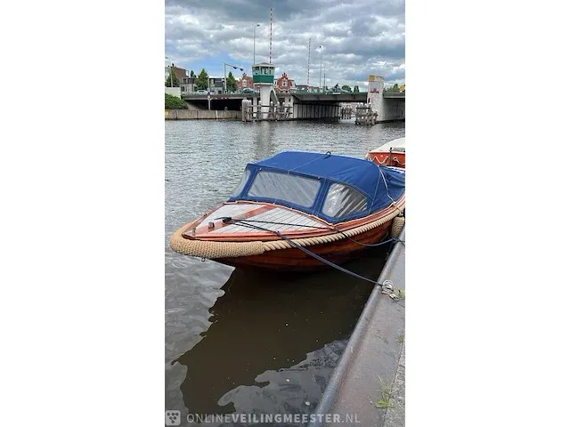 Houten sloep 7.30m - helderse vlet met stallingstrailer - afbeelding 1 van  51