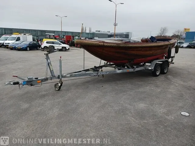 Houten sloep 7.30m - helderse vlet met stallingstrailer - afbeelding 19 van  51