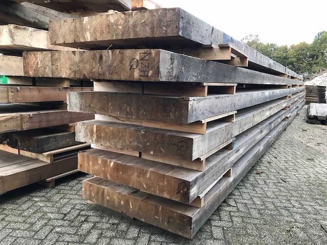 Houten spant 18x120x1840cm - afbeelding 5 van  6