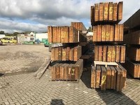 Houten spanten 13.5x55x1060cm (6x) - afbeelding 1 van  3