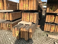 Houten spanten 13.5x55x1060cm (6x) - afbeelding 1 van  3