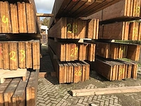 Houten spanten 13.5x55x1060cm (6x) - afbeelding 1 van  4