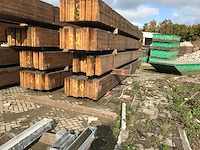 Houten spanten 13.5x55x1060cm (6x) - afbeelding 2 van  4