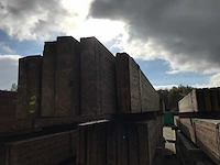 Houten spanten 13.5x55x620cm (6x) - afbeelding 2 van  2