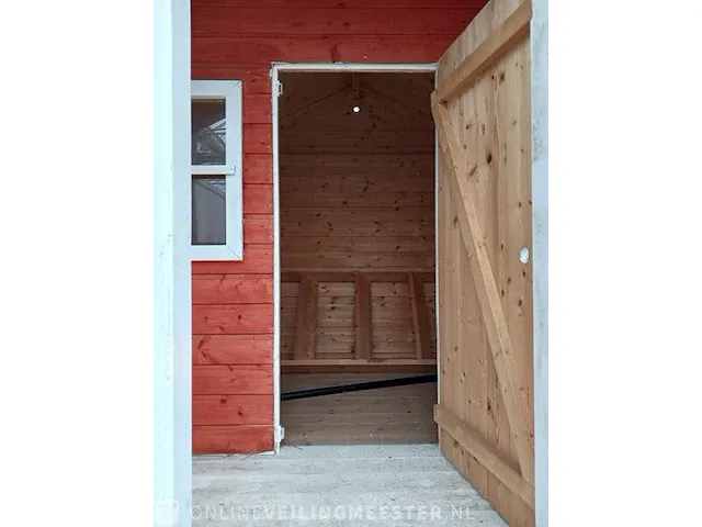 Houten speelhuis - afbeelding 2 van  10