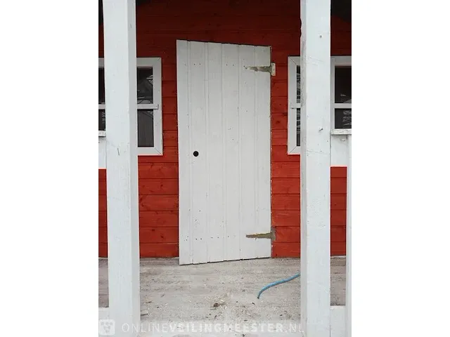 Houten speelhuis - afbeelding 7 van  10