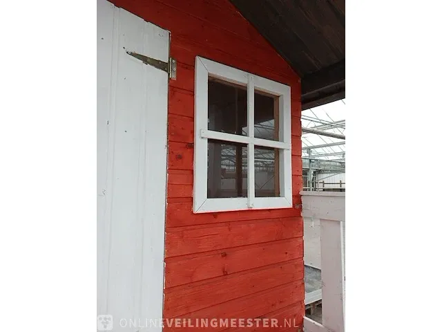Houten speelhuis - afbeelding 9 van  10